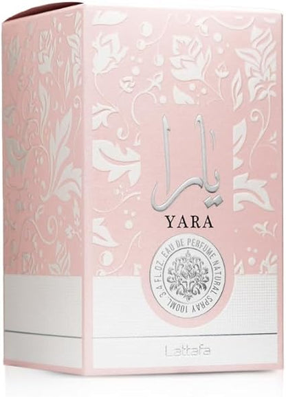 Parfum yara latafa | yara parfum Dubai femme | pas cher parfum arabe femme | musc MSPURE offert | 100 ml (YARA)
